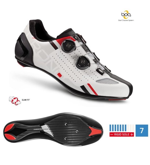 CRONO buty szosowe CR-2 białe 46 nylon