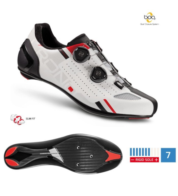 CRONO buty szosowe CR-2 białe 46 nylon