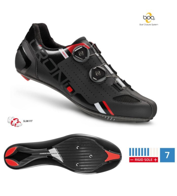 CRONO buty szosowe CR-2 czarny 46 nylon