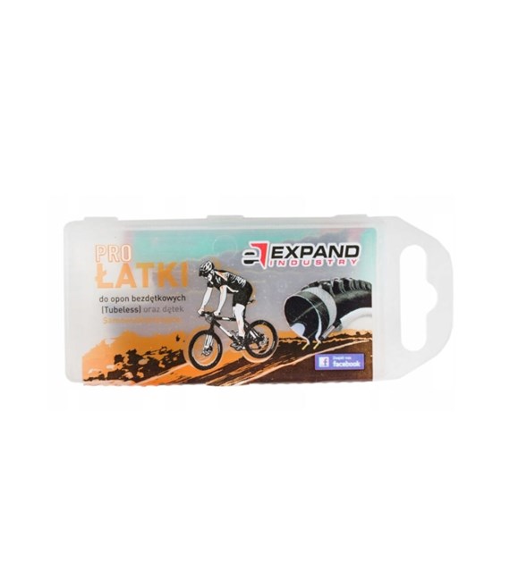 Zestaw łatek PRO do opon bezdętkowych