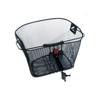 METS Koszyk rowerowy siatka przód click