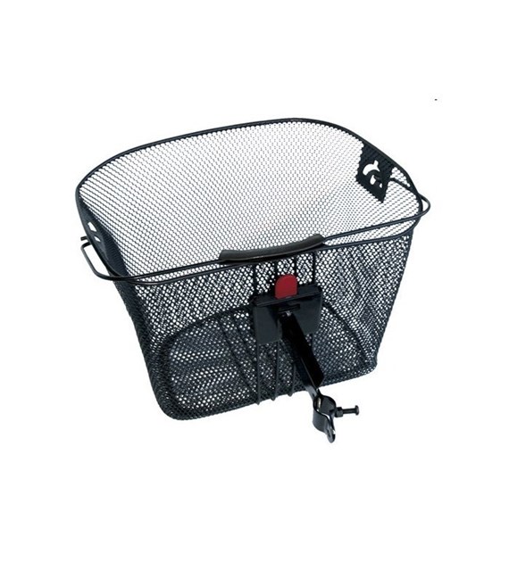 METS Koszyk rowerowy siatka przód click