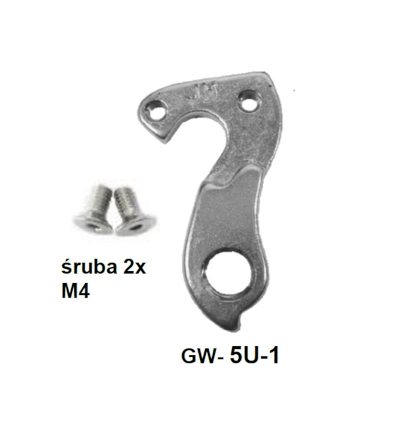 hak przerzutki do ramy GW-5u-1