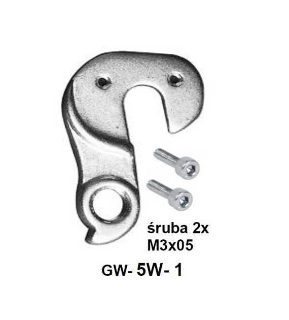 hak przerzutki do ramy GW-5w-1