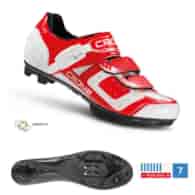 CRONO buty MTB CX-3 czerwone 42 nylon