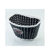 Koszyk rowerowy-plastik przód czarny cars