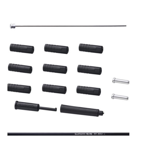 SHIMANO zestaw linek i pancerzy prze. MTB OPTISLIK