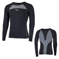 Rogelli koszulka dł. rękaw CORE 2 pack czana L/XL