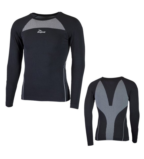 Rogelli koszulka dł. rękaw CORE 2 pack czana L/XL