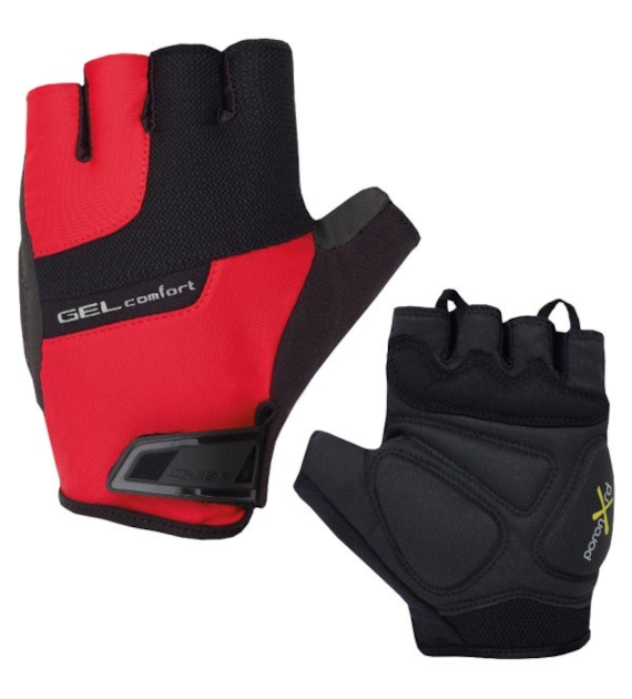CHIBA rękawiczki GEL COMFORT XS czerwone