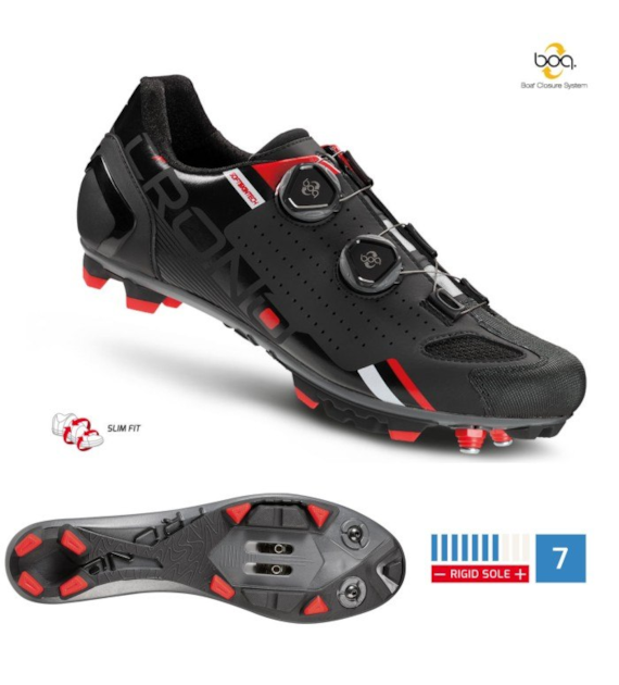 CRONO buty MTB CX-2 czarny 46 nylon