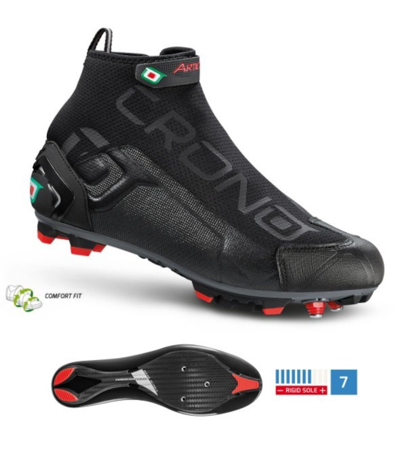 CRONO buty szosowe CW-1 17 czarne 43 nylon