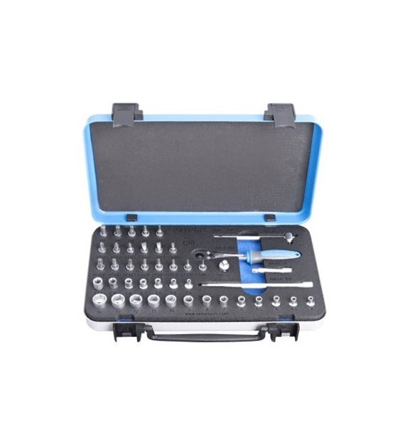 UNIOR Zestaw kluczy nasadowych 1/4''