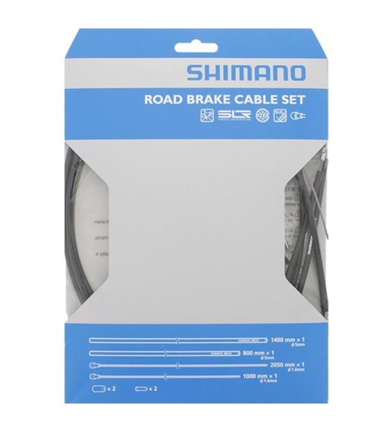 SHIMANO zestaw linek i pancerzy do ham. szosa PTFE