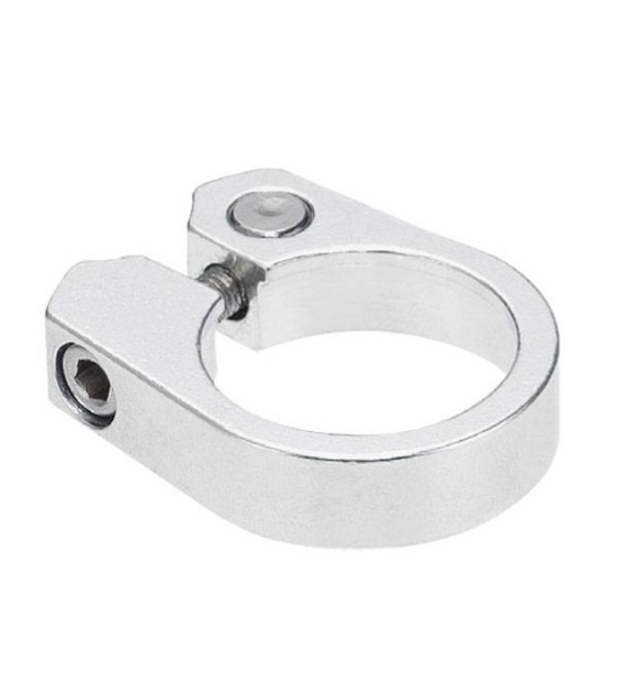 Obejma pod siodełko śruba 31,8 mm czarna