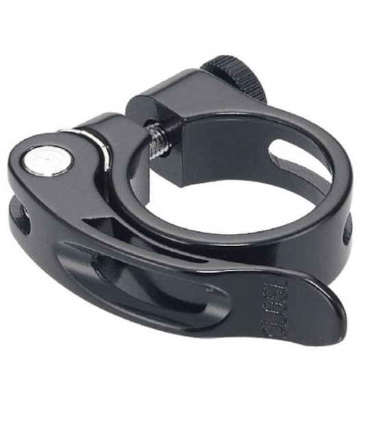 Obejma pod siodełko zacisk 34,9 mm czarna