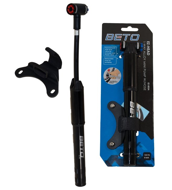 Pompka z wężykiem BETO EZ-003A aluminium