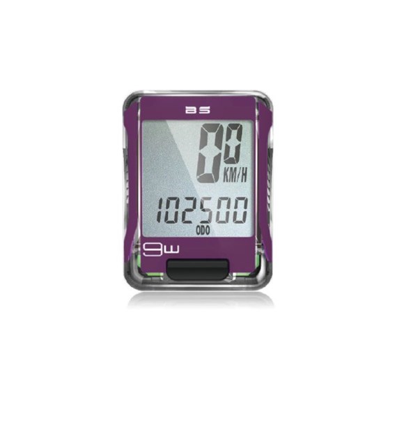 TECHWELL licznik przewodowy BS-9W czarny