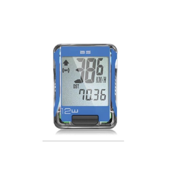 TECHWELL licznik przewodowy BS-12W czarny