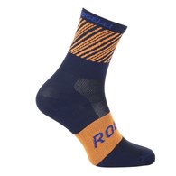 Rogelli skarpetki RITMO granatowo pomarańczowe M