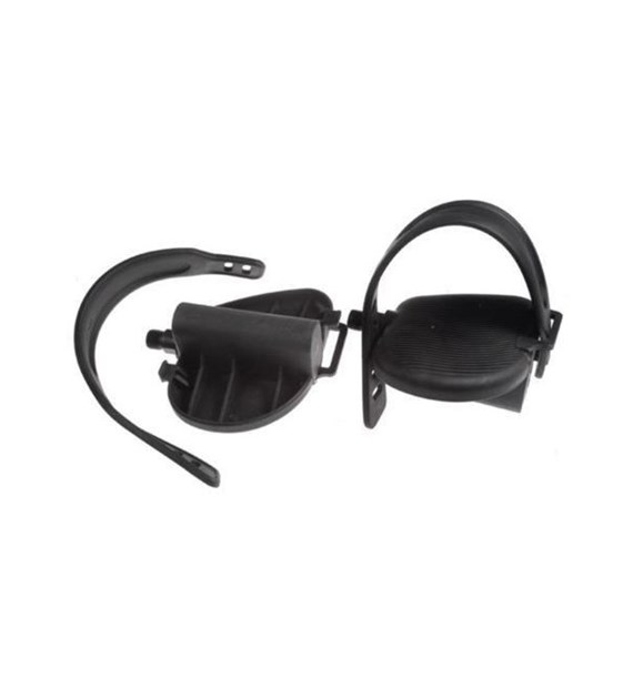 Pedały Rehabilitacyjne PCV 1/2'' czarne