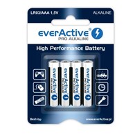 Bateria LR03 everActive AAA blister 4 sztuki