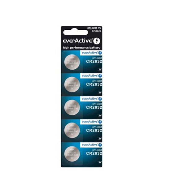 Bateria CR2032 everActive w op.5 szt cena za blis.