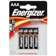 Bateria LR03 ENERGIZER AAA blister 4 sztuki