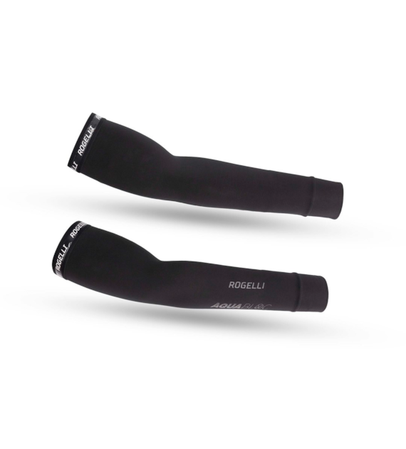 Rogelli rękawki AQUABLOCK XS/S czarne