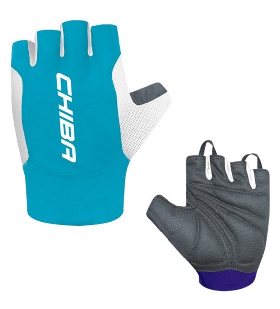 CHIBA rękawiczki MISTRAL turkusowe L