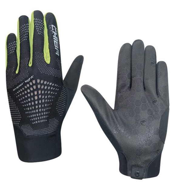 CHIBA rękawiczki SUPERLIGHT czarno żółte S