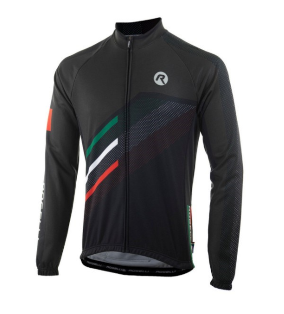 Rogelli koszulka długi rękaw TEAM czarna M