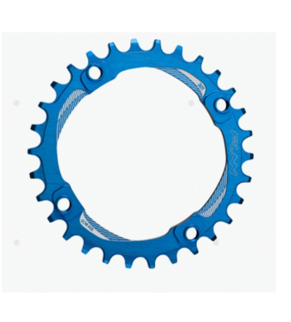 FUNN tarcza mechanizmu korbowego SOLO niebieska32T