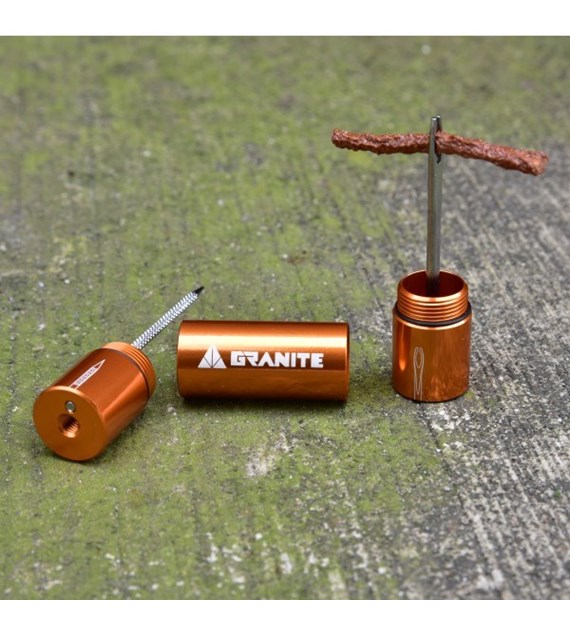 GRANITE zestaw do naprawy opon STASH pomarańczowy