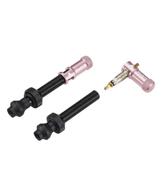 GRANITE zaworki FV różowe 44 mm