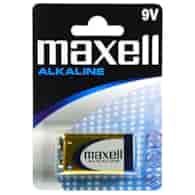 Bateria LR61 MAXELL 9V blister 1 sztuka