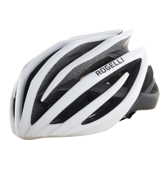 Rogelli kask TECTA biało czarny S/M