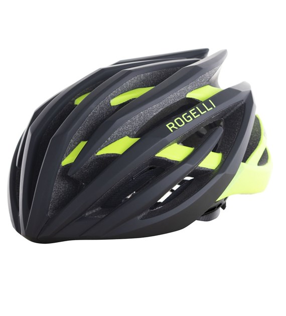 Rogelli kask TECTA czarno żółty S/M
