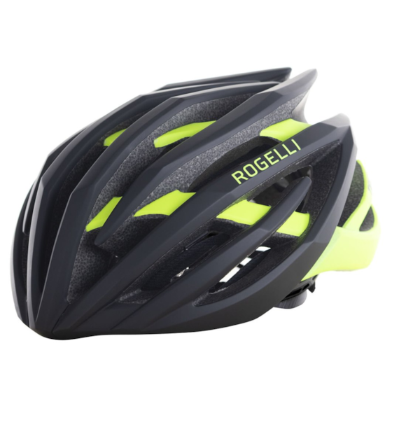 Rogelli kask TECTA czarno żółty L/XL
