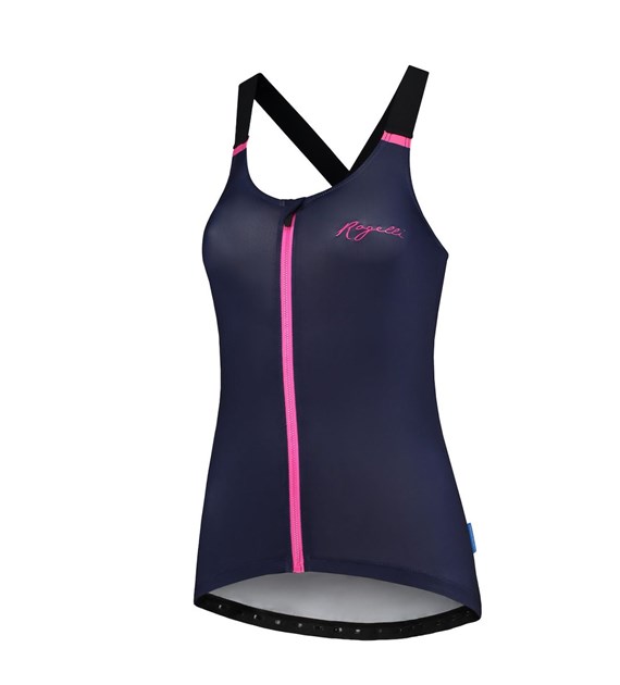 Rogelli koszulka TWIST LDS niebiesko różowa XS