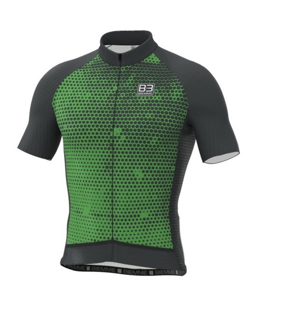 Biemme koszulka PORDOI czarno zielona XL