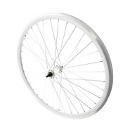 Koło 28'' przód stożek O-srebrna/P-srebrna