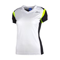 Rogelli koszulka EABEL S biało żółto czarna