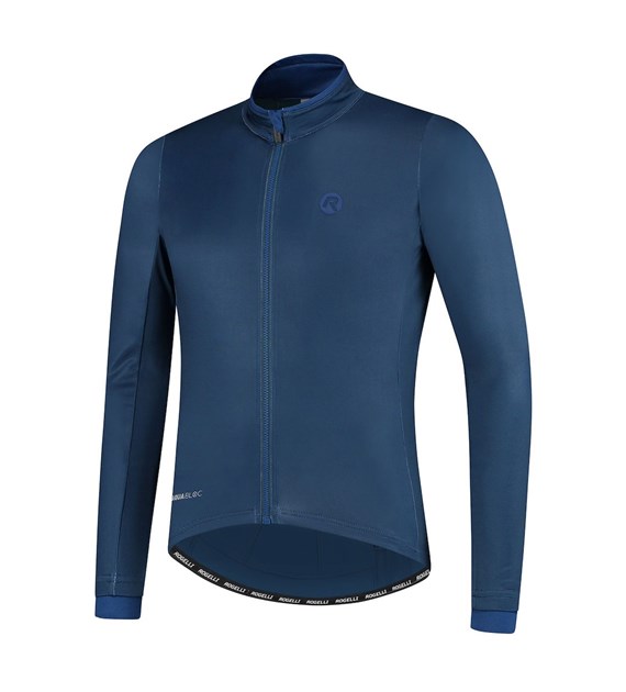 Rogelli koszulka dł. rękaw ESSENTIAL M niebieska