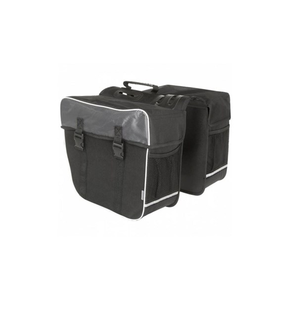 Sakwa na bagażnik 2 komory