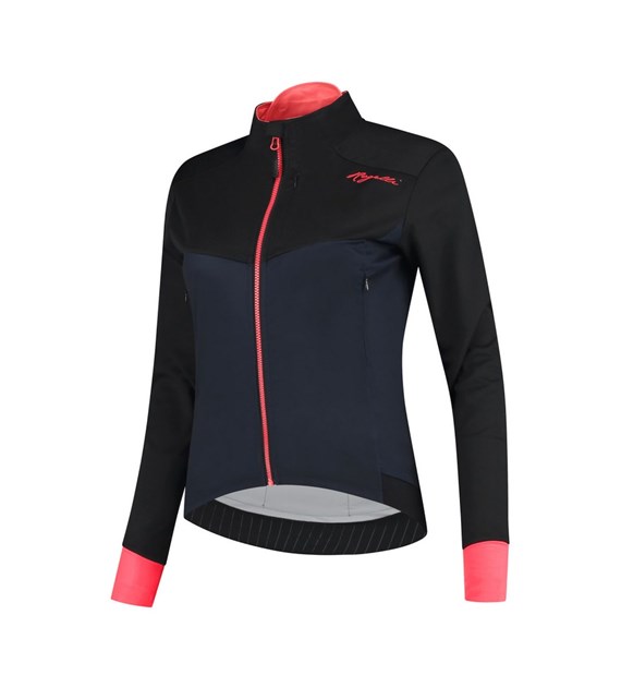 Rogelli bluza CONTENTA LDS czarno niebi. koral. XS