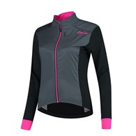 Rogelli bluza CONTENTA LDS szaro czarno różowa XS