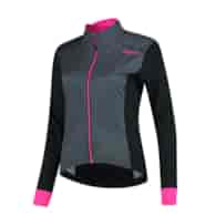 Rogelli bluza CONTENTA LDS szaro czarno różowa XS