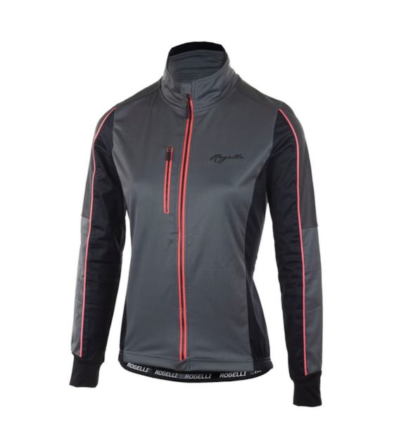 Rogelli bluza SHINE LDS czarno szaro różowa XS