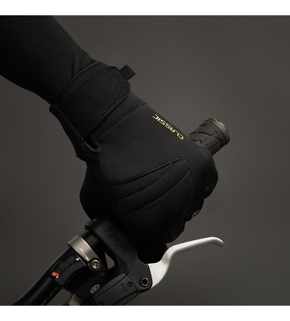 CHIBA Rękawiczki CLASSIC czarno złote XXL